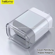 Transparent Silicone Charger Adapter Head Protector Silicone Charger Adapter Head Cover Charger Cove