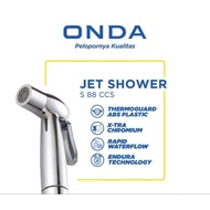 Onda S88 CCS Jet Shower Bidet/WC Jet Shower/Closet Spray/Spray Spray Spray/Toilet Faucet/Flexible Bidet WC Shower Chrom Bathroom Toilet WC Brass Shower head Stainless Steel Flexible Flexible Spray