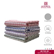 JAYA MATA JM705-40 - 40 x 70cm Tea Towel 4pcs (Colour Random Pick)
