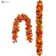 Fall Maple Leaves Garland Artificial Maple Leaf Autumn Thanksgiving Decorations