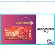 Iberet Folic 500 (30's) Folic Acid Iron Vitamin C