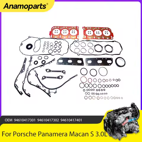 Engine Parts Cylinder Head Gaskets Seals Repair Set Fit 3.0 L GAS For Porsche Panamera Macan S 970 9