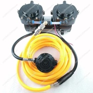 DP70B 12V 160w diving compressor Pump for Third Lung Serface Hookah Diving System with Hose Regulato