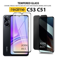 Tempered Glass Realme C53 C51