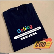 Unique Word T-Shirt GOBLOG G00gLE LOGO Distro T-Shirt for men and women viral polyester t-shirt ld 1