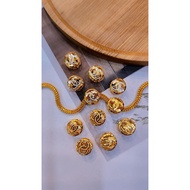 BEADS CHANEL CIRCLE PANDORA EMAS 916