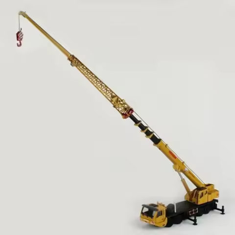 1:55 Scale Diecast Engineering Vehicles Metal Alloy Car Models Toys Platform Crane Hoisting Hoist Li