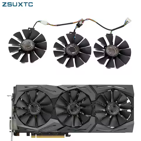 FDC10U12S9-C FDC10H12S9-C GTX1080 GPU Cooler For ASUS Strix GTX 1060 OC 1080 1070 1080Ti RX 480 Grap