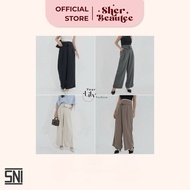 YOURLILY Aubrey Asymmetrical Pants - Women's Pants