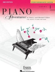 Piano Adventures : Performance Book - Level 1 by Nancy Faber (US edition, paperback)