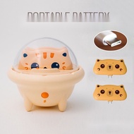 Powerbank mini พาวเวอร์แบงค์ 1600mAh แบบพกพามีไฟ Led ขนาดเล็กชาร์จโทรศัพท์มือถือ