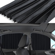MATAHARI New Deals Sunshade Premium Magnetic Car Curtain 4 Sides Sunlight Window Car Window Curtain 