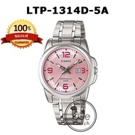 !!ประกันพร้อมกล่อง CMG!!  CASIO ของแท้ LTP-1314D LTP-1314SG LTP-1314L นาฬิกาผู้หญิง มีวันที่ ใบประกั