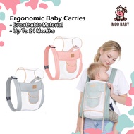 ⭐MOO BABY Carrier Ergonomic Carier Baby Galas Baby Gendongan Baby Depan Carry Baby Dukung Bayi Infan