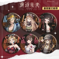 Reverse:1999 New Laser Badge Game Anime Merch Tinplate Baji Brooch Pin