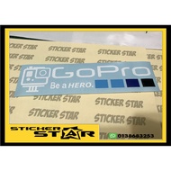 Sticker Go Pro cutting vinyl, action camera