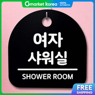 Sign S4 B Plaque 108 Signboard Shower Room Sign Female Sign