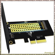 [S D K G]  M. 2 NVMe SSD to PCIe 4.0 Adapter Card 64Gbps Full-Speed for Desktop PC NVMe M. 2 SSD Ris