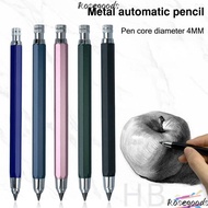 ROSEGOOD Mechanical Pencil, Metal 4.0mm Automatic Pencil, High Quality Drawing Writing Tool 2B/4B/6B