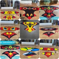 Assembled kite shirt fits 2m5 frame - 63cm belly, many models to choose from