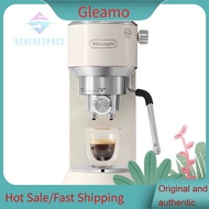 Gleamo DeLonghi EC885.CR Semi-automatic Home Coffee Maker,Dedica Arte Espresso Machine,Cream Color