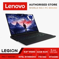 Lenovo LEGION Pro 7 16IRX9H | 83DE003GSB | 16" WQXGA (2560x1600) IPS 500nits | Intel Core i9-14900HX | NVIDIA GeForce RTX 4080 | 32GB DDR5 | 1TB SSD | Win11 Home | 3Y Legion Ultimate Support