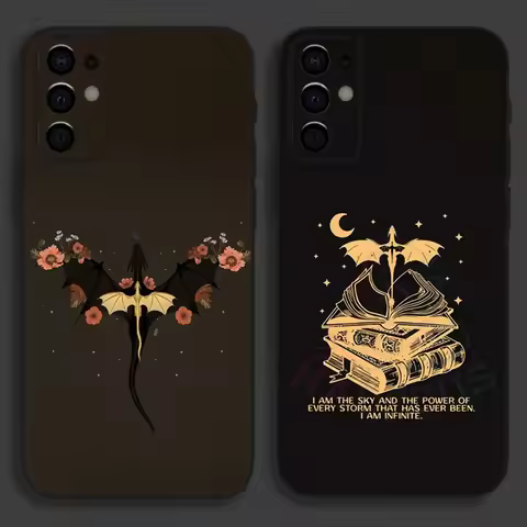 Dragon F-Fourth W-Wing Phone Case For Samsung S24,S21,S22,S23,S30,Ultra,S20,Plus,Fe,Lite,Note,10,9,5