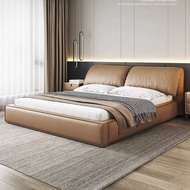 Homie เตียงนอน fabric bed Bedroom pu Furniture เตียงติดพื้น 1.5m 1.8m HM2006
