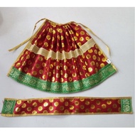 AMMAN PAVADAI (SKIRT) SET READY MADE - SIZE 9 - 28CM