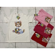 Sabrina Girls cat t-shirt t-shirt t-shirt Fashion distro sabrina meow cat Cute cat