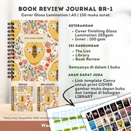 Book Review Journal | Planner Book | Note book | Cute | Idea