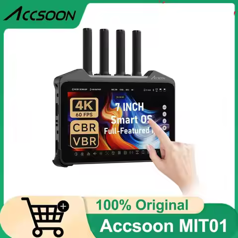 Accsoon CineView M7 Pro Monitor 7" Touchscreen Wireless Video Monitor Receiver Camera Field Monitor 