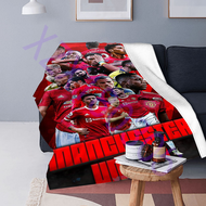 xzx180305  2024 Premier League Design Multi Size Blanket Manchester-United Soft and Comfortable Blanket 11