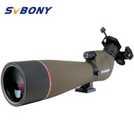 SVBONY SV13 High resolution Spotting Scope with Phone Adapter for Bird Watching Bak4 FMC 7 Pcs 5 Gro
