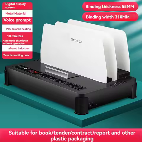 Glue Binding Machine Hot Melt Bidding Document Binder File Contract A4 Envelope Hot Melt Adhesive Bo