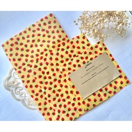 Beeswax Wrap (3 in 1 pack Sizes: S,M, L) Homemade Eco-friendly Food Wrap Sustainable Cling Wrap