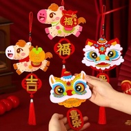 GANTUNGAN [BS] DIY Pendant CNY Imlek 2026 Horse Year Sincia Handicraft Hanging/