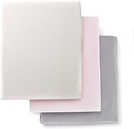 Airweave 8-223011-PK-1 Sheet, Single, Fitted Sheet, Mattress Pad, Mattress, Tri-Fold Mattress, Pink, Breathable, Absorbent, Stretchy, Mesh Fabric, Gentle Texture