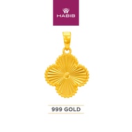 HABIB 999/24K Yellow Gold Pendant 9GP00281024