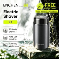 Enchen Z3 Mesin Cukur Janggut Mini Electric Shaver Portable Shaver Machine Full Body Wash Shaver Man