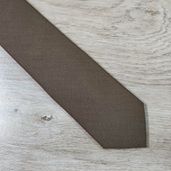 Men in Tie เนคไทสีน้ำตาล หน้ากว้าง 6 cm Brown Sugar Suade collection necktie 6cm