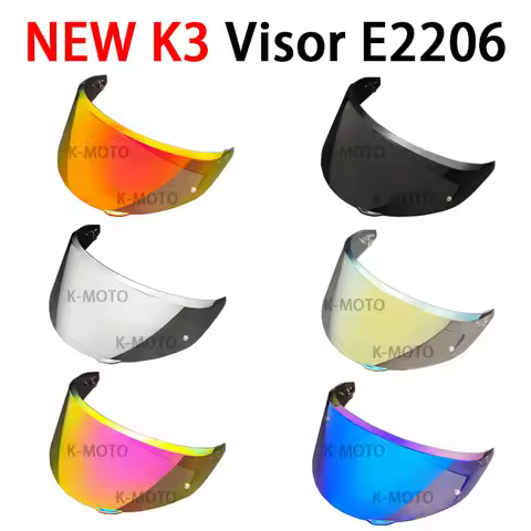 Helmet Visor for AGV K3 New Model E2206 Motorcycle Helmet Glasses Motorbike Helmet Lens motorcycle a