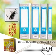 ALBA RADO 2D RING FILE PUTIH A4 SIZE(25MM/40MM/50MM/65MM)