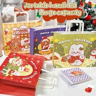 gongjing1 Merry Christmas Paper Gift Bags Candy Cookie Packing Handbags Christmas Party Supplies Cartoon Cute Large Capacity Tote Bags sg