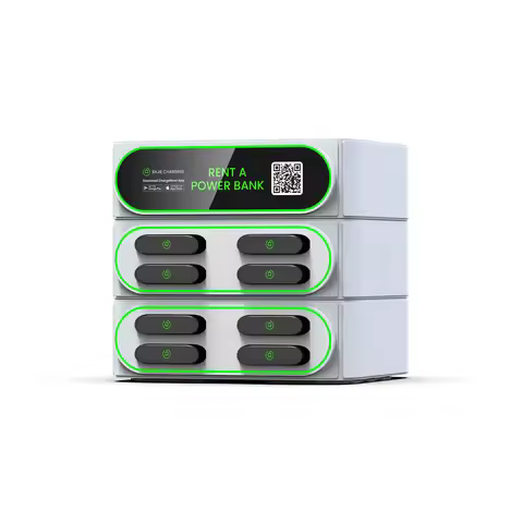 Public Cell Phone Charging Stations Sharing Power Bank 8 Slots Battery Vending Machine Portable Char