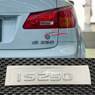 IS250 embossed logo on the rear of Lexus cars, high quality ABS plastic