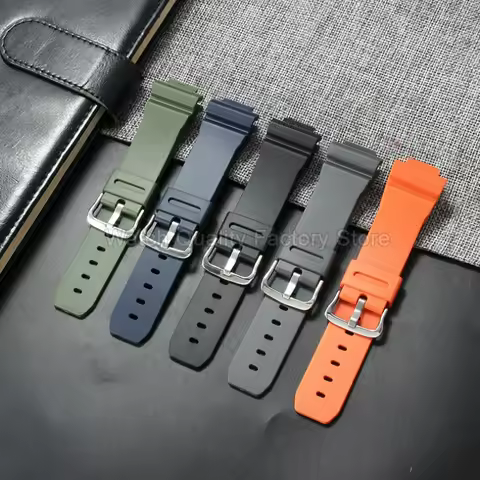 Sports Daily Wearing Watchband Solid Resin for Casio G-SHOCK GA-900/2100 GM5600 DW5610/6900NB SN6930