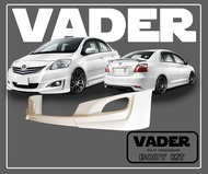 ชุดแต่งรถยนต์สเกิร์ตหน้า VIOS 2007-2012 ทรง VIPER งานไทยเข้ารูปติดตั้งง่าย(งานดิบ)