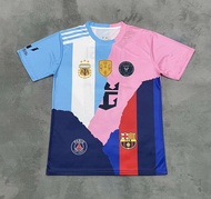 Real Madrid Football Jersey Santos Miami Lisbon Riyadh Special Edition Football Jersey Patchwork