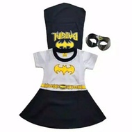 Batgirl Girls Superhero Costume Dress Set